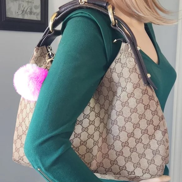 Gucci Horsebit Medium Canvas Hobo - Picture 12 of 12
